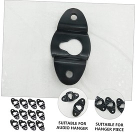 KICHOUSE 20pcs Speaker Hanger Connectors Iron Wall Brackets for Surround Sound Systems Versatile Hanger Plates for Wall-Mounted Speakers and Art Easy Installation Design