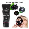 Sheló Nabel Mascarilla Con Carbón Y Jabón De Carbón Activado