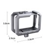 Black Accessories Aluminum Alloy Frame Housing Case for GoPro Hero109