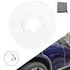 Winunite 16.4Ft(5M) Car Door Edge Guards White, Fit Most Vehicles,