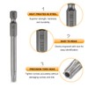HARFINGTON 3pcs TT30 Security Torx Head Screwdriver Bit 3" (75mm)