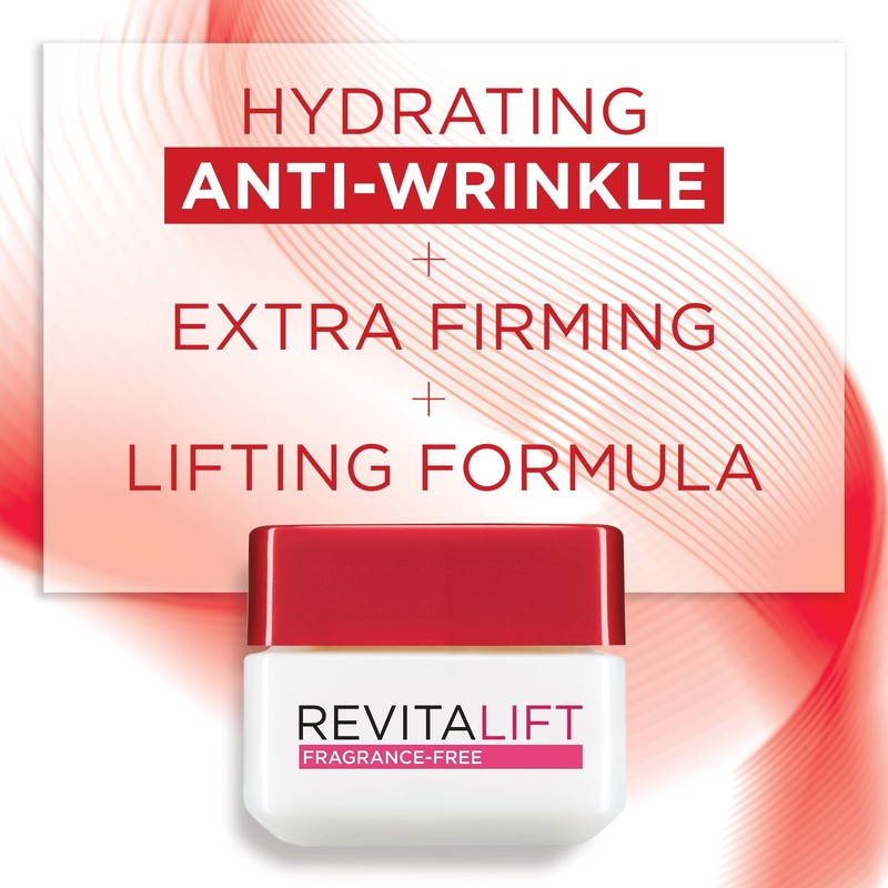 L'Oreal Paris Revitalift Fragrance Free Lifting Day Cream With Natural
