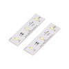 2Pcs Refrigerator LED Light Strip Bar Replacement Freezer Refrigerator Light