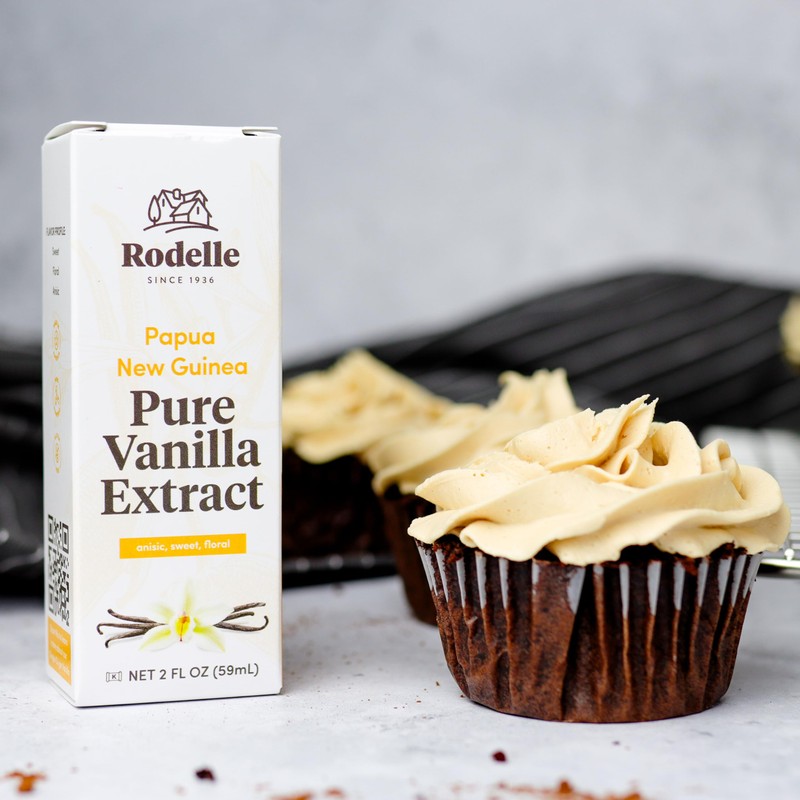 Rodelle Papua New Guinea Single Origin Pure Vanilla Extract 2oz