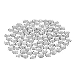 Preciosa Viva Crystal AB Rhinestones Flatback - 12ss (3mm) (144)