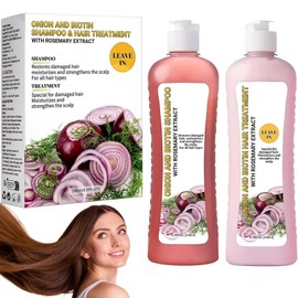 Onion Biotin and Rosemary Shampoo, Onion Rosemary Shampoo for Soft Hair & Shine for Hair Growth, Hair Loss and Thinning Hair