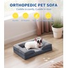 Made4pet Dog Bed Orthopedic, Dog Sofa for Small Dogs Supportive