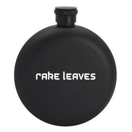 Knick Knack Gifts Rake Leaves - 5oz Round Drinking Alcohol Flask