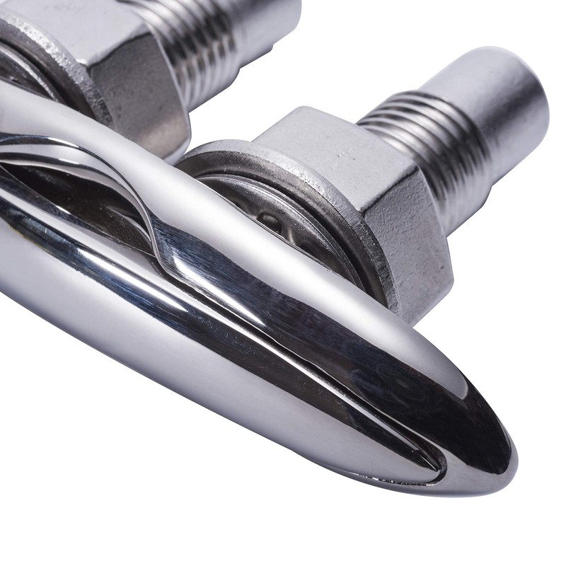 SUNOOM Boat Pull up Deck Cleat 5 Inch,316 Stainless Steel