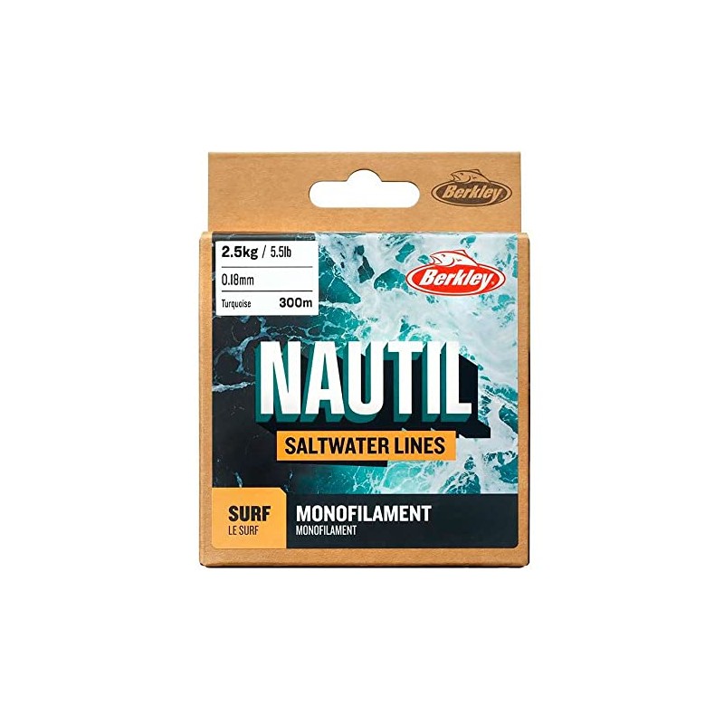 Berkley Nautil Surf Monofilament Fishing Line 0.35mm - 20lb -