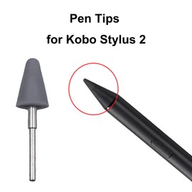 Stylus 2 Nib Replacement for Kobo Stylus 2 Tip,Pen Tip Compatible with Kobo Stylus 2 Nib/Tip for Kobo Libra Colour, Sage eReaders(Grey)