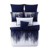 Vince Camuto Lyon Blue Queen Comforter Set