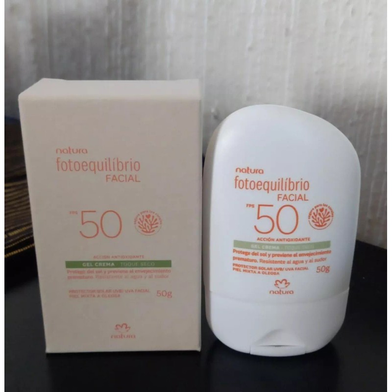 Natura Protector Facial En Gel Fps 50
