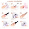 RARJSM Rubber Base Coat Gel Polish Nude Eggshell Pink Skin