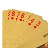 Luxurious 24K Gold Plated Playing Cards Case and Certificate with