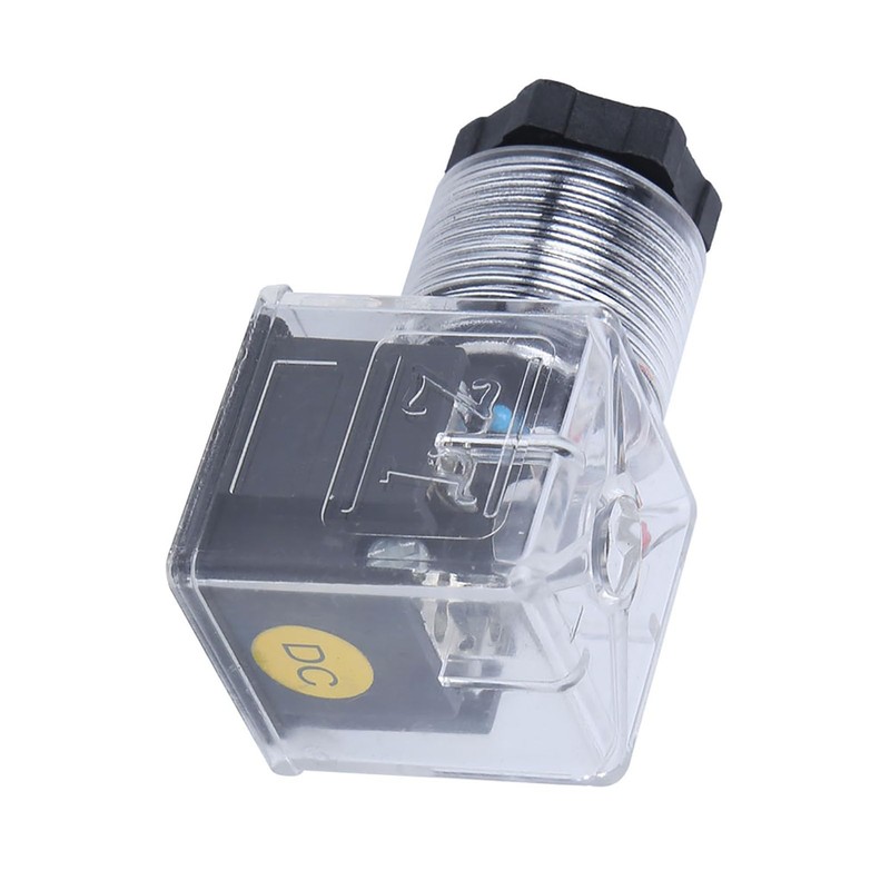 MUNEFE Solenoid Coil Plug, Hydraulic Solenoid Valve Solenoid Coil Plug,