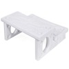 XtremepowerUS 2-Steps Heavy Duty Plastic Resin Spa Steps - Hot
