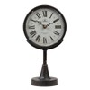 Lily's Home Antique Inspired Decorative Mantle Clock with Large Roman