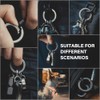 MecArmy CH10 Circle Keychain, Titanium Carabiner EDC Key Ring Clip,
