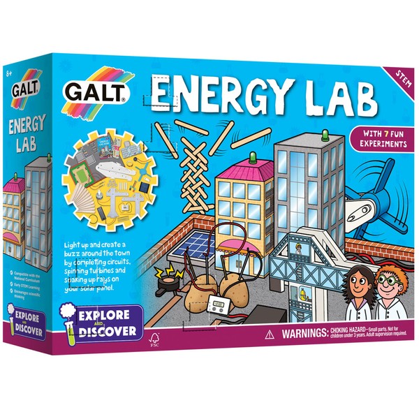Galt Energy Lab - Explore & Discover Kids Science Kit,
