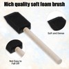 Giantree Pack of 5 Foam Brush Painting, 1 Inch Sponge