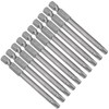 XMHF 10Pcs 75mm/3inch Long 1/4 Inch Hex Shank T27 Torx