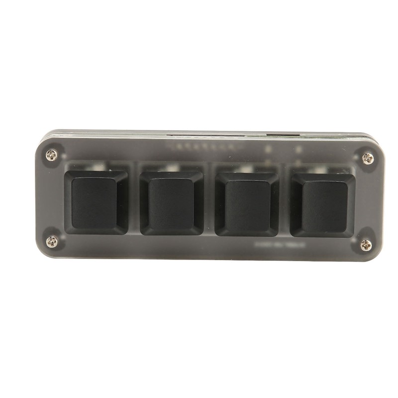 Programmable Keypad USB 4 Keys Mini Portable Mechanical Keyboard HID
