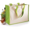Westford Mill W422 Classic Jute Shopper - Eco-Friendly Reusable Tote