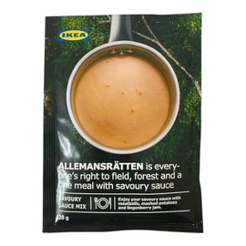 IKEA 703.543.09 ALLEMANSRÄTTEN 1.0 Oz. Mix for Swedish Meatball Cream Sauce; Mix with Spices Like Green Peppercorn, Herbs Like Thyme, or Your Favorite Mustard; Make Your Sauce More Exciting