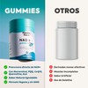 NAD+ Resveratrol Nicotinamida Ribosa 60 Gomitas Sin Azúcar Health Hack