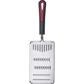 Westmark Raw Food and Pen Grater, for Fine Strips, Stainless Steel/Plastic, Gallant, Black/Red/Silver, 29742270