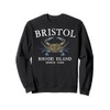 Bristol Rhode Island Blue Claw Crab Since 1680 Arched White
