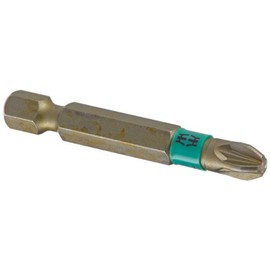 WERA 059914 Vera 059914 Driver Bit for Posidrive Screws, Insertion 0.25 inches (6.35 mm), Blade Size PZ3, Total Length 2.0 inches (50 mm)