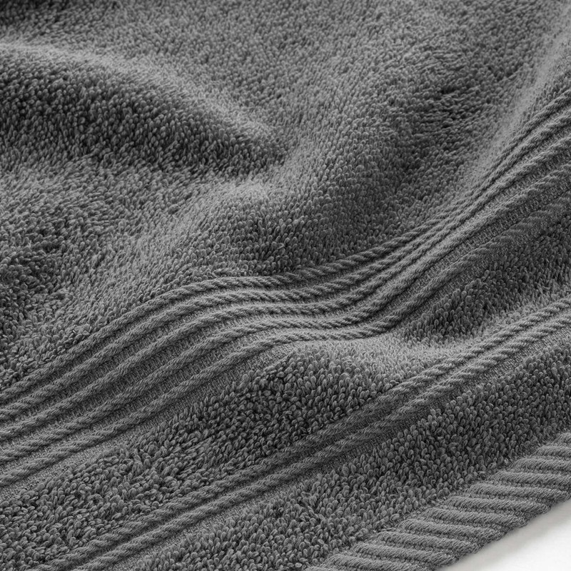 Douceur d'Intérieur, Guest Towel 30 x 50 cm Charcoal Grey
