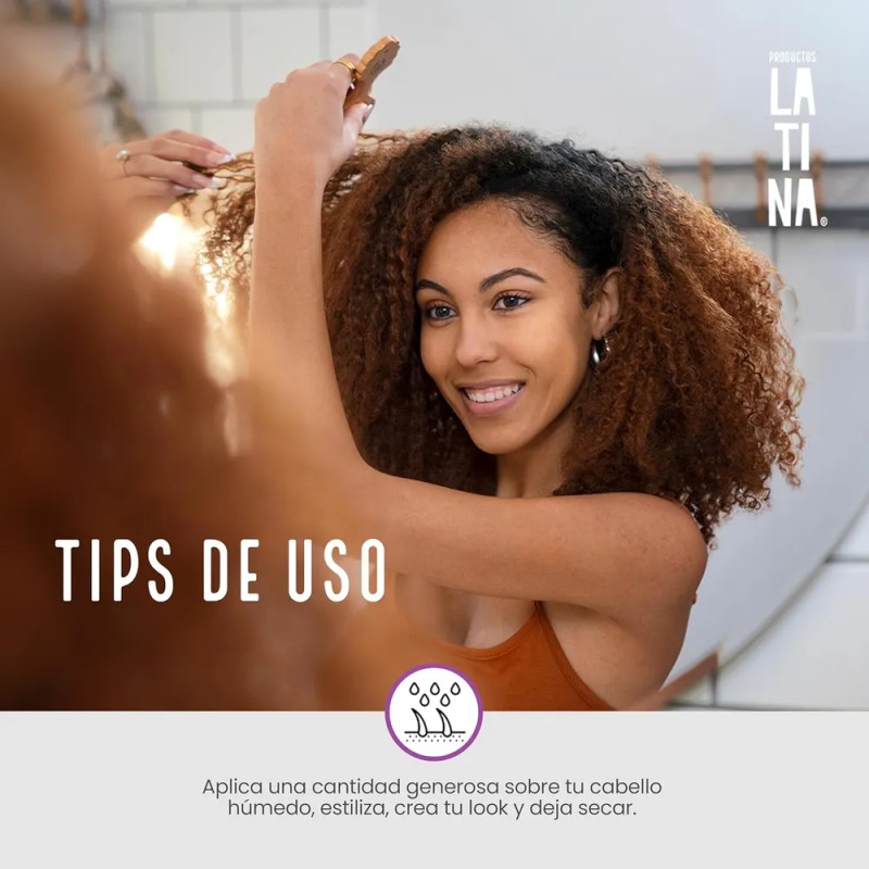 Kit Latina 4 Pzs Shampoo Anti Frizz Activa De Rizos