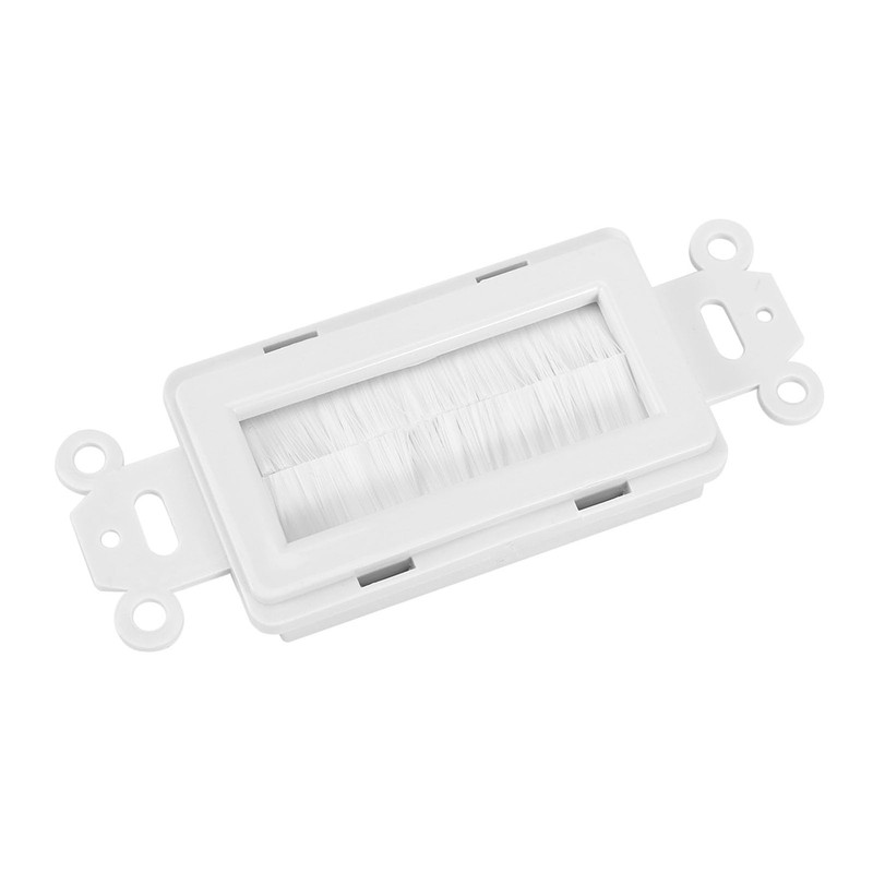 Brush Wall Plate, Cable Entry Wall Plate, Wall Socket for
