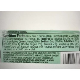 Trader Joe's Dark Chocolate Mint Creams 10 oz