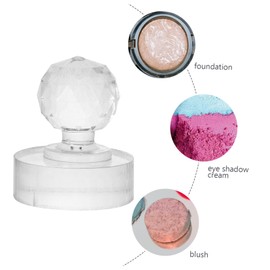 Baluue 3pcs Eyeshadow Press Tool Compact Design Efficient Eyeshadow Stamp for Blush and Eyebrow Makeup Convenient Press for Easy Packaging and Application