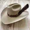 Turkey Feather Hat Accent – Rustic Western Feather Accessory for