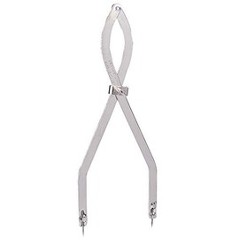 Malco Radius Divider Tool | Fast Adjusting Scribers | Normal Sheet Metal Fabrication Layout Divider | Resharpenable and Replaced Ponts (24 (Circles up to 42in))