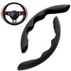 Mtverver New Fluffy Anti-Skid Steering Wheel Cover Segmented Protector Safe