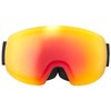 HEAD GALACTIC FMR Unisex Adult Ski Snowboard Goggles Yellow/Black
