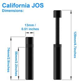 California JOS GPU Support Bracket Graphics Card Brace Anti-Sag Holder Height Adjustable Video Card Stand Black Large