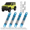 Metal Shock Absorbers Spring Damper Replacement for XIAOMI Suzuki Jimny