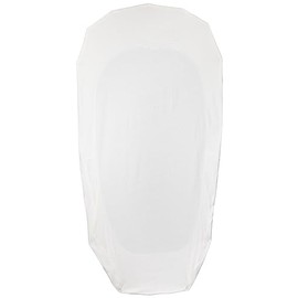 BabyBjörn Fitted Sheet for Baby Cot White Organic