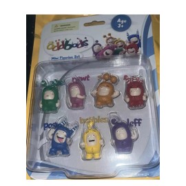 ODDBODS New Oddbods Action Figure Toy Fuse, Jeff, Zee & + Mini Figurine Set ( Ages 3+)