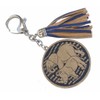 Feng Shui Blue Rhino & Elephant Anti Burglary Keychain Amulet