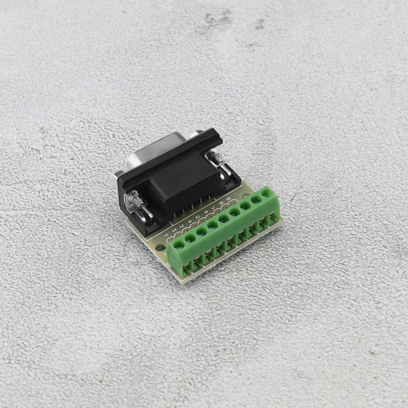 eMagTech 2 x DB9 Breakout Board 9 Pin 2 Row