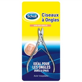 Scholl Set of 2 Nail Scissors for Toenails - Precise and Neat Cut - 11 cm