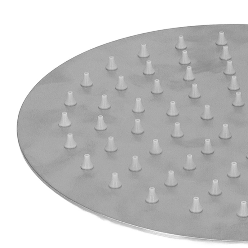 8 Inch Stainless Steel Rain Shower Head Ultrathin 75 Nozzles